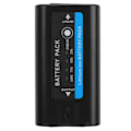 Miniatyrbild 4 av 8: NP F980 Batteri 7200MAh Typ C USB Snabbladdning Videokamera NP F980 Batteri för MC2500C 1500C Kamera Videoljus Monitor