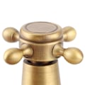 Miniatyrbillede 1 af 5: G1/2in gevind badeværelse kobber enkelt koldt vandhane vaskemaskine moppe pool vandhane retro guld