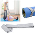 Miniatyrbild 1 av 8: Yoga Rem Bärbar Justerbar Mjuk Lätt Enkelt Fixerad Multifunktionell Stretch Bälte för Bär Grå