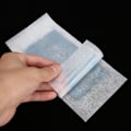 Pikkukuva 5 / 5: 10 kpl Karvanpoisto Jalat Kehon Kasvot Vahapaperit Depilaatio Vahaliuskat (Sininen)