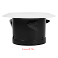 Miniatyrbillede 6 af 8: Loft Diffuser Udblæsnings- og Indblæsningsventil Luftventil Anemostat Ventilationskanal Slange Dæksel (100mm)