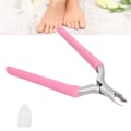 Miniatyrbilde 1 av 8: Neglebåndstrimmer Nipper Rustfritt Stål Tåneglklipper Pedikyr Callus Remover Verktøy