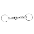 Miniatyrbild 2 av 8: Snaffle Bits Nyckelring Zinklegering Pelham Nyckelring Enstaka Anslutningshästbit Nyckelknut