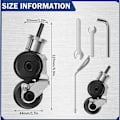 Miniatyrbilde 2 av 5: Platekutter for elektrisk drill, dobbelthodet platekutter for kutting av jern, stål, kobber, aluminium (egnet for