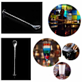 Miniatyrbillede 5 af 6: Rustfrit stål gevindstang ske swizzle stick kaffe cocktail mojito vin skeer barware bartender værktøjer