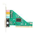 Miniatyrbillede 2 af 4: PCI-lydkort, 4.1-kanal til computer, stationær, intern lydkort, stereo-surround, CMI8738