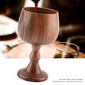 Miniatyrbild 8 av 8: Hälsosam träkopp Elegant kaffevinsdricksmugg Multi trämugg
