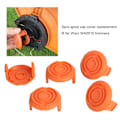 Miniatyrbilde 1 av 2: 5 stk Gresstrimmer Spoledeksel Erstatning Passer Til Worx WA0010 Trimmere