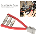 Miniatyrbild 8 av 8: Badminton Racket Startsträngningsklämma Tennis Racket 3 Fjäder Startsträngningsverktyg