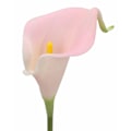 Miniatyrbillede 5 af 9: 20 stk. Calla Lily Brude Brudebuket Lataex Real Touch Kunstig Blomst til Hjemmefest Dekoration (Pink)