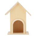 Miniatyrbillede 8 af 8: 5 stk. træfuglehus unik DIY fuglefoderbur håndværk ornament have terrasse dekoration