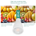 Miniatyrbillede 7 af 8: GU10 15W 1650lm LED-spot - Indbygget LED-spotpære til hjemmekontor 100-265V Hvidt lys