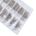 Miniatyrbillede 3 af 8: Ur Split Pins Legering Watch Band Link Cotter Pins Spring Bars Værktøjer i 18 Forskellige Størrelser