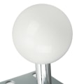 Miniatyrbilde 3 av 8: DIY USB-kontroller datamaskin rocker ovale ball joysticks med kontrollbrikke for arkadespill hvit