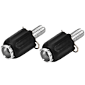 Miniatyrbillede 1 af 2: 3 par M5 cykeltransmission justerbar skrue tommelfinger shifter skivebremsekabler justering