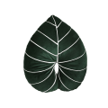 Miniatyrbilde 1 av 8: Turtle Back Bamboo Sofa Pillow Cushion Leaf Shaped Throw Pillow