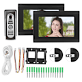 Miniatyrbillede 2 af 8: 1V2 7 tommer IR WIFI Videodørtelefon Synlig Intercom APP Kamera 1080P 100-240VUS Stik