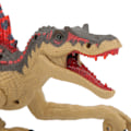 Miniatyrbild 3 av 8: Fjärrkontroll Dinosaurie Leksak Realistisk 2.4G Elektrisk Fjärrkontroll Simulering Spinosaurus Modell Leksak för Barn Pojkar Flickor Khaki Dubbel Batteri