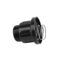 Miniatyrbilde 1 av 2: Svart plasttenner lighter cap utskiftbar gassgrill grill gnist