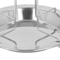 Miniatyrbilde 5 av 8: Vertikal kyllingrist i rustfritt stål for grilling i ovnen for å støtte stekt kylling. Enkel å sette i ovnen eller grillen og andre grillbeholdere, non-stick.