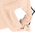 Miniatyrbild 3 av 8: Sommarhusdjur Solhatt Justerbar Corduroy Casual Husdjur Hatt Lätt Snygg Husdjur Hatt för Hundar Katter Khaki S