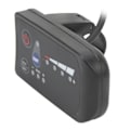 Miniatyrbillede 4 af 8: Elektrisk cykel strøm display meter vandtæt 5 pin interface ABS hus LED display panel til cykling 36V