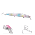 Miniatyrbillede 8 af 8: Antikorrosion Minnow Lokkemad 3D Øjne Fiske Hard Bait Fiskegrej med 3 Skarpe ModhagerNr. 3