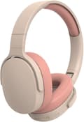 Trådlöst Bluetooth-headset Reduktion Justerbart Trådlöst Headset Bluetooth 5.1 Stereo Over-Ear för Sport Rosa