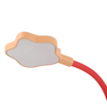 Miniatyrbillede 8 af 8: Børne skrivebordslampe Tegneserie Design 360 Grader Svanehals Øjenbeskyttelse Sikker Ikke-giftig ABS Varm Lys Børnelæselampe Gul