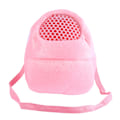 Miniatyrbilde 2 av 2: Bærbart bur for hamster, rotte, pinnsvin, kanin og ilder - sovepose, utfluktspose, reisepose (rosa)