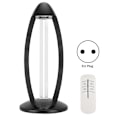Miniatyrbillede 2 af 2: Husbords UV-lys til bord, bærbar ozon, ikke-giftig, sort EU-stik 220V