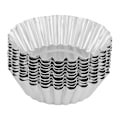Miniatyrbillede 2 af 2: 10 stk. ægtetartforme i aluminiumlegering, bageværktøj, 70 mm bageform, køkkenbagværk