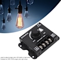 Miniatyrbild 8 av 8: LED-dimmer, enfas enkel kanal PWM-belysning, steglös dimringskontroll för 5050 3528 enfärgade ljusremsor DC 12V‑24V 30A