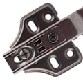 Miniatyrbillede 4 af 8: Hydraulisk lydløs aluminiumsramme dørhængsel slagfri garderobe skabsdørhængsel hardware