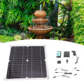 Pikkukuva 6 / 8: Aurinkopaneelinen vesipumppu 50W aurinkopaneeli 22W vesisuihkupumppu akkukotelolla Ajastinohjain DC12V