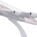 Miniatyrbillede 4 af 8: Diecast 380 Flymodel i Legering - Simuleret Flymodel i Eksklusivt Design til Dekoration i Hjemmet, Studie eller Kontor