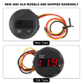 Miniatyrbilde 3 av 3: DC 0-100V Digital Voltmeter Voltmeter LED Panel Display for Bil Motorsykkel Vanntett