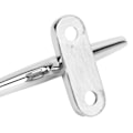 Miniatyrbillede 3 af 8: Båd klampe åben bund Heavy Duty 316 rustfrit stål båd dock klamper med installationsskruer til marine båd dock dæk SS316‑5 tommer