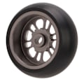 Miniatyrbillede 4 af 8: 4 stk. RC Drift Dæk Stærk Støddæmpning Høj Slidstyrke Nem Installation RC Bil Dæk til 1/28 RC Bil Titanium