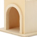 Miniatyrbillede 5 af 8: 5 stk. træfuglehus unik DIY fuglefoderbur håndværk ornament have terrasse dekoration