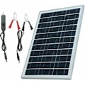Miniatyrbilde 1 av 5: Høy effektivitet polykrystallinsk solcellepanelsett 60W DC5/18V IP65 vanntett med 1 DC krokodilleklemme utgangskabel/1 bærbar modellbil lader pluss
