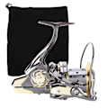 Pikkukuva 2 / 2: GX All Metal High Strength Guide Rod Structure Anti-Seawater Spinning Fishing Reel for Long Shooting(GX12000 )
