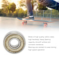 Miniatyrbillede 7 af 8: 8 stk. 608ZZ kuglelejer ABEC 11 kulstofstål forseglede skateboardlejer 8x22x7mm til rulleskøjter dansebrætter