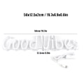Miniatyrbild 5 av 8: Neon skylt Good Vibes ord USB-driven neonljus för sovrum bar pub hotell fest konstdekoration