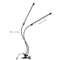 Miniatyrbilde 5 av 8: 20W Full Spectrum LED plantevekstlys USB-drevet for innendørs drivhus grønnsak blomst