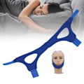 Miniatyrbilde 1 av 8: Anti-snork Triangle Belt Stopp Snorking Belt Søvnstøtte Stropp Natt Sovehjelp VerktøyBlå