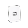 Miniatyrbillede 2 af 2: Transparent Fotoramme Akryl Billedramme til Visning af Certifikater og Fotos med Metalstativ 24,2 X 33,9 cm / 9,5 X 13,3 tommer