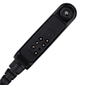 Pikkukuva 5 / 8: Valvonta Akustinen Ilmaputki Kuuloke Kurkku PTT Mikrofoni UV9R Plus BF9700 BFA58