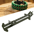 Miniatyrbild 1 av 8: Paracord Armband Jig Kit Justerbar Längd Armband Maker Metallvävning DIY Hantverk Paracord VerktygArmégrön