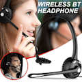Miniatyrbild 8 av 8: Bluetooth Telefon Headset Enkelt Öra HD Justerbar Mikrofon Trådlösa Business Hörlurar för Call Center Spelmöten